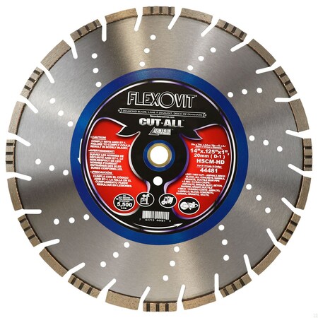 Flexovit COMBINATION DIAMOND BLADE HIGH 44481